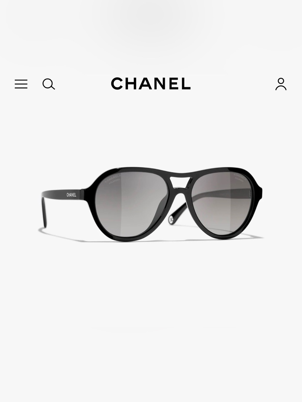 CHANEL Pilot Sunglasses